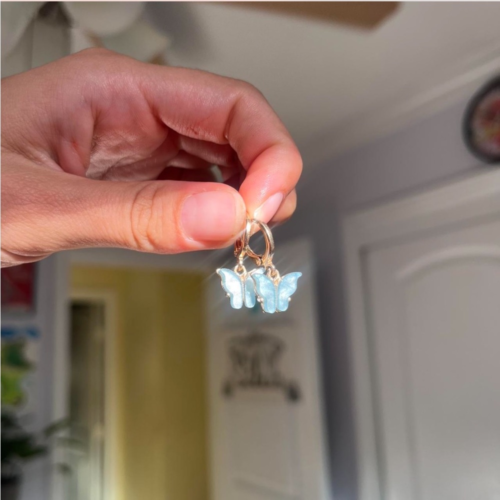Butterfly Charm Earrings 🦋